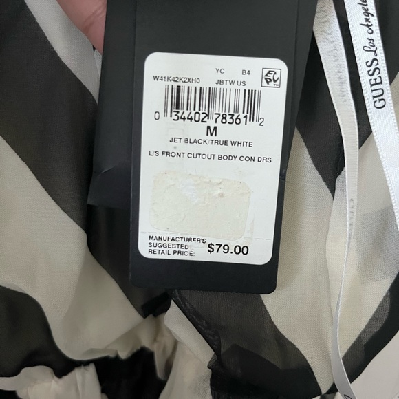 Guess Striped Chevron Dress - Picture 5 of 5